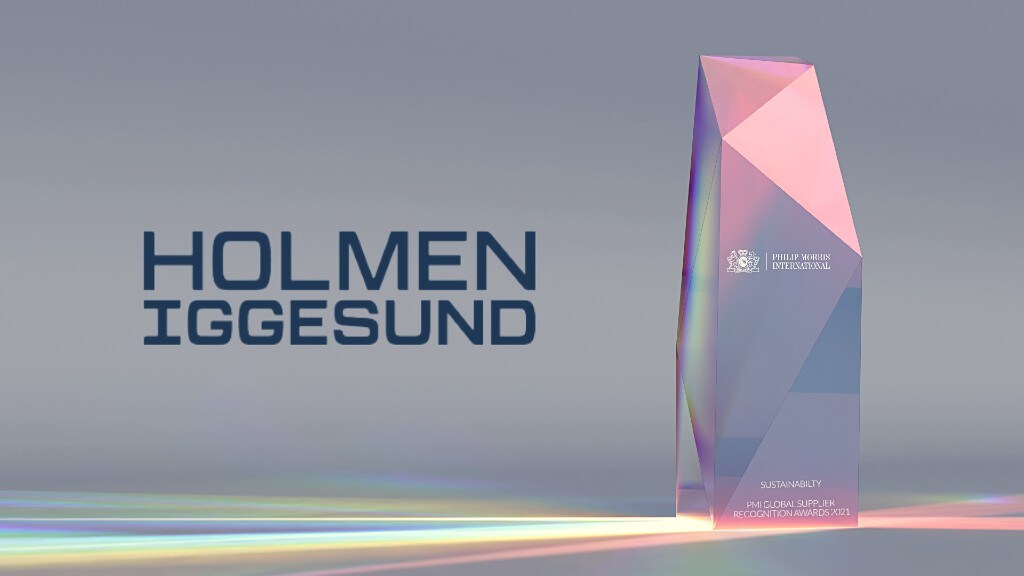 PMI suppliers award 2021 Holmen Iggesund