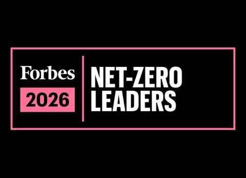 Forbes Net-Zero Leaders 2026 award logo