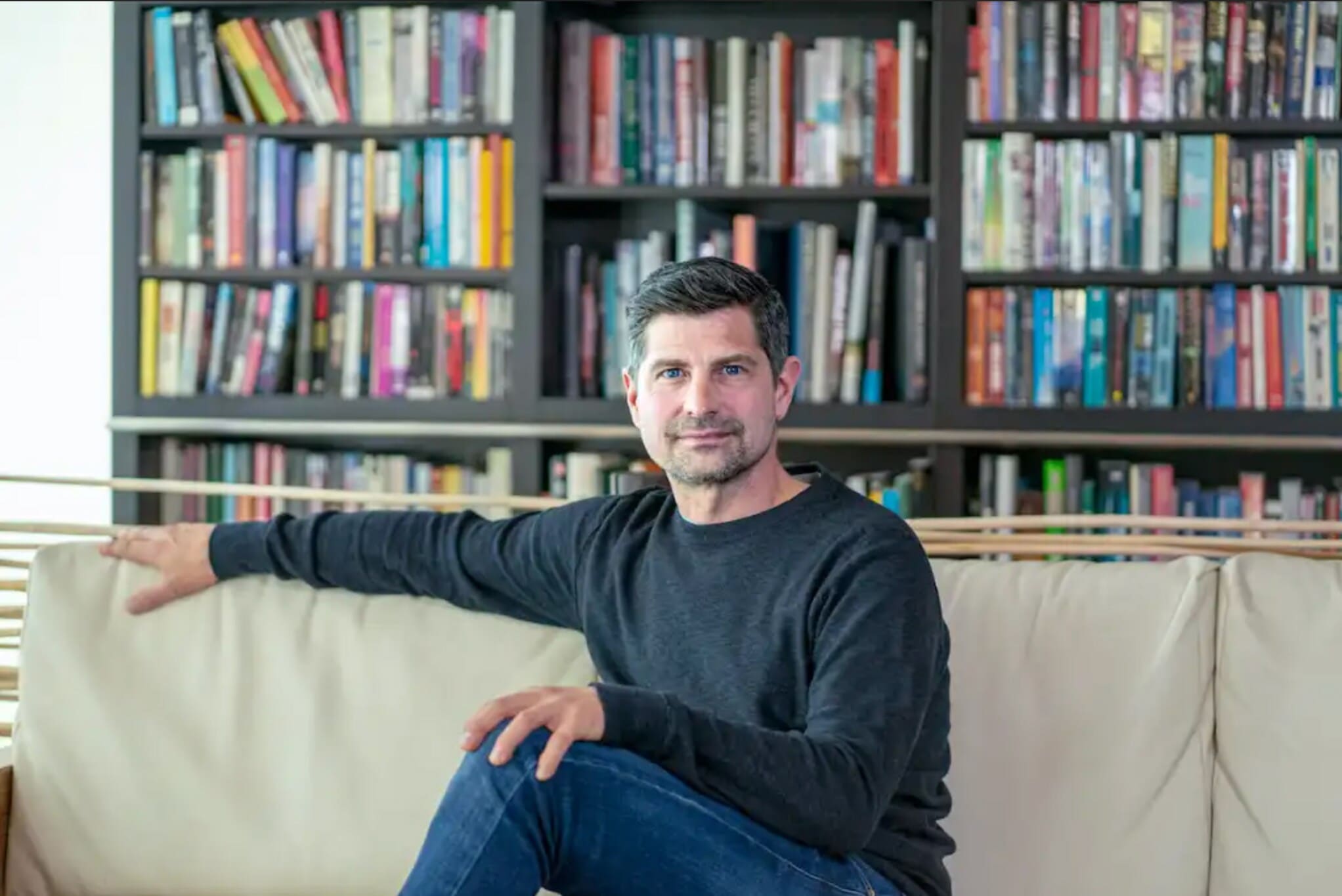 Michael Voegele sitting landscape