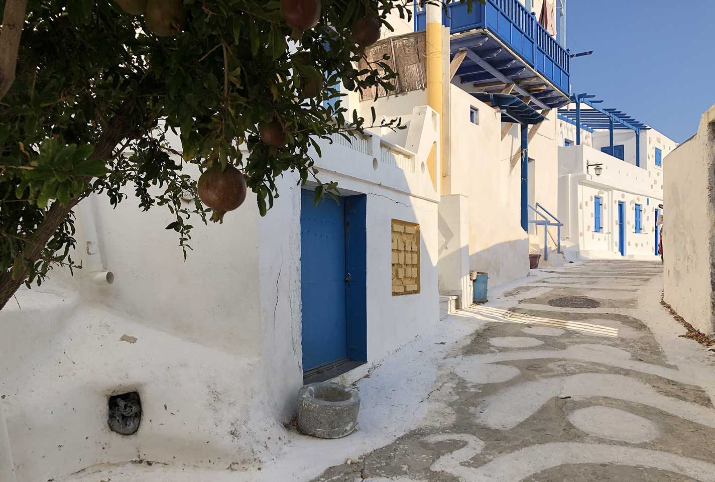 Astypalea street scene