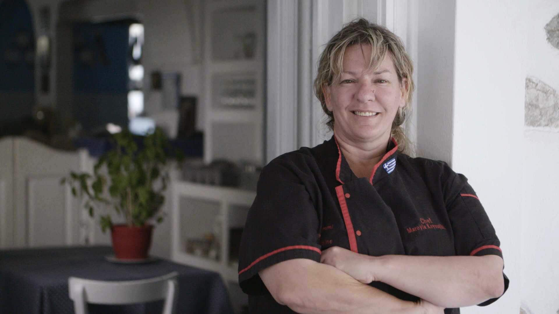 Maroula Kasoulini in Astypalea