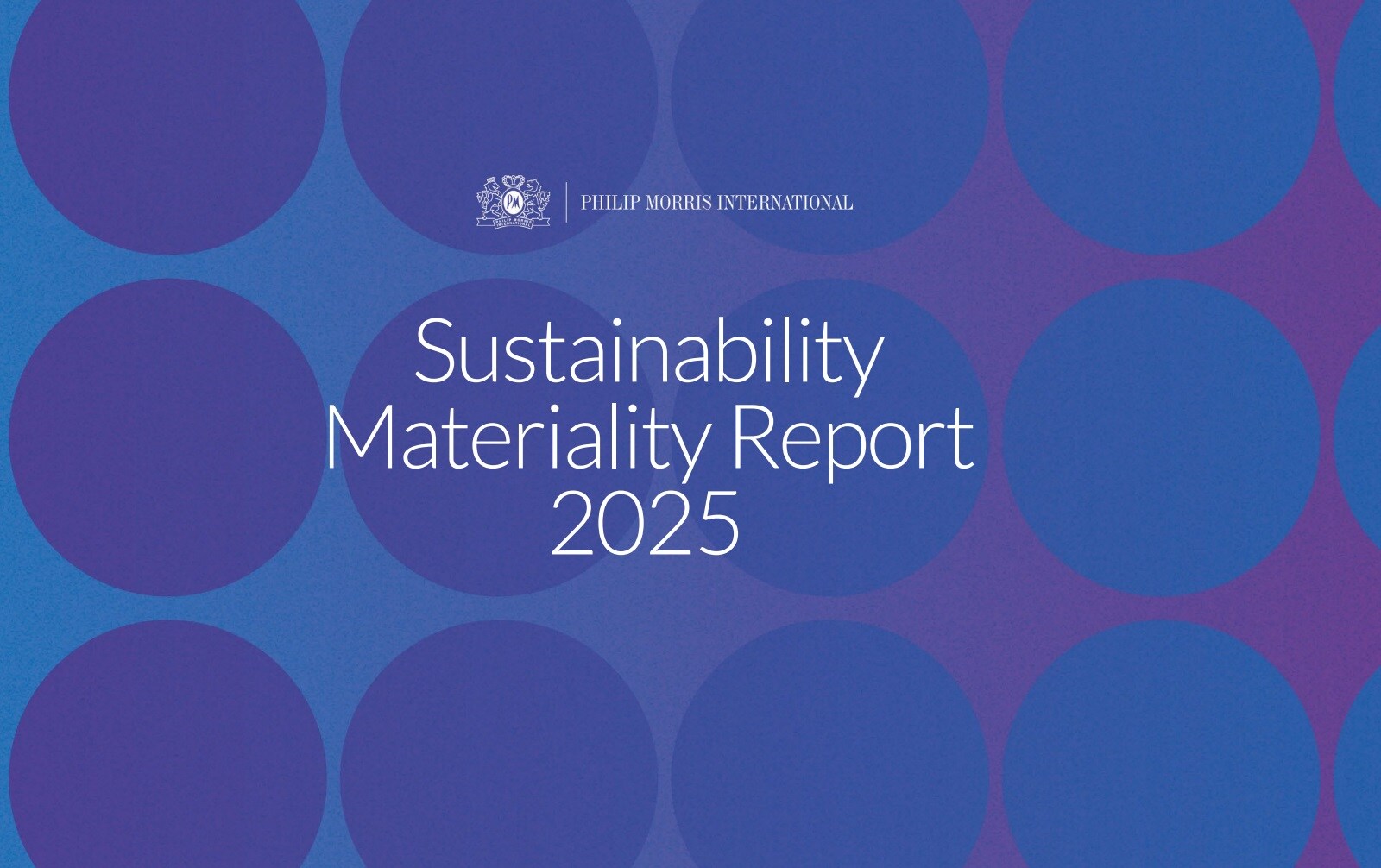 2025 Materiality Report cover