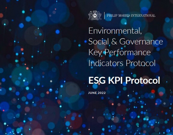 ESG KPI protocol cover title