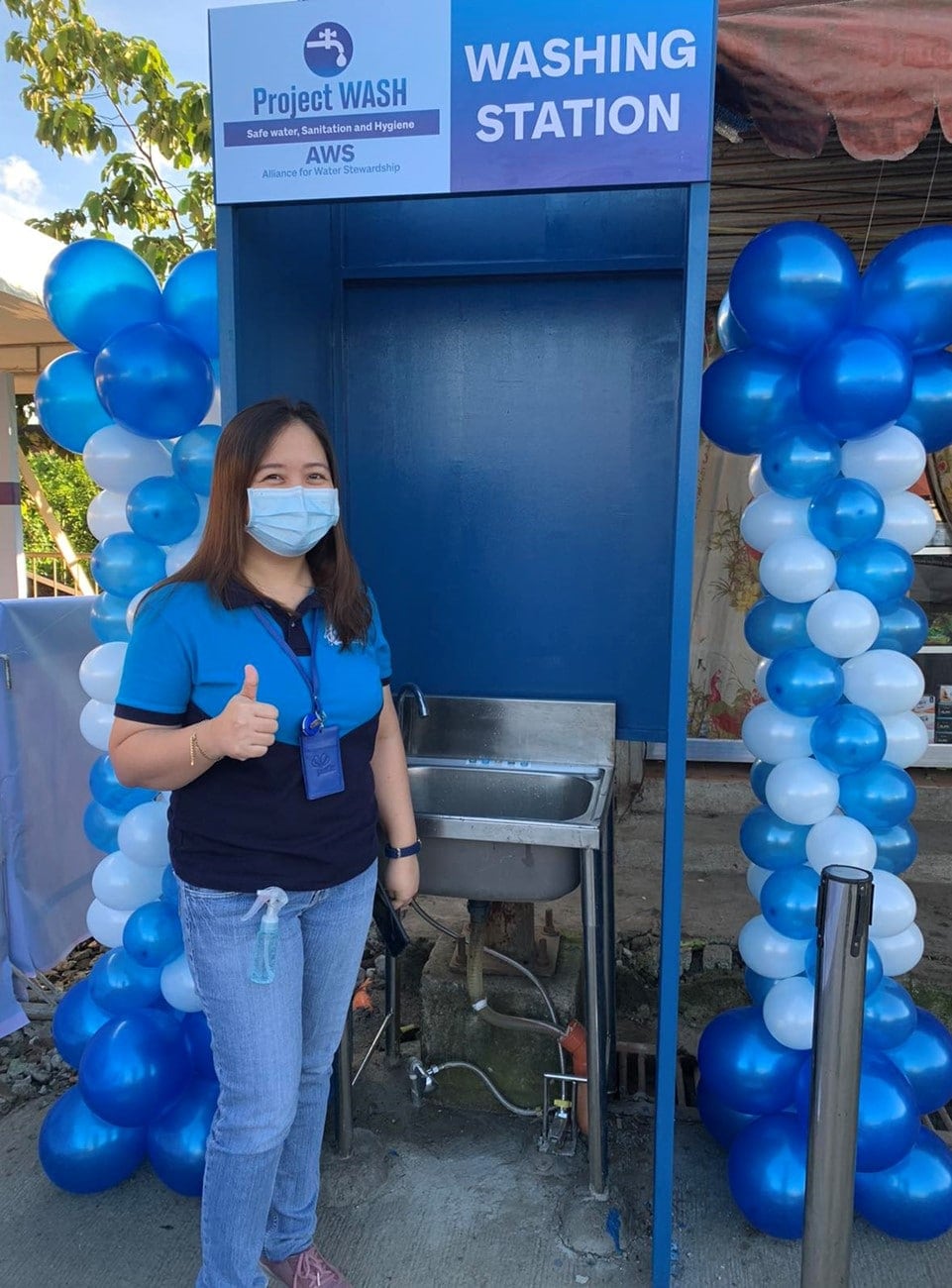 WASH station Philippines AWS certification