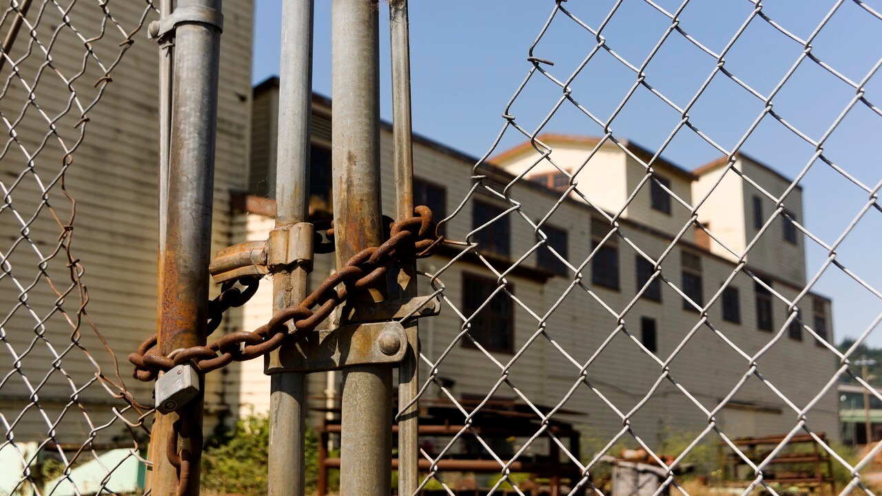 Illegal cigarette factories landscape