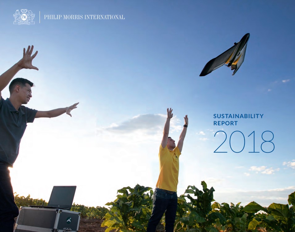 Sustainability Report 2018 cover with title