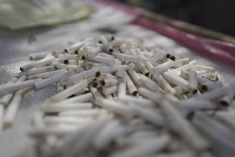 Used heated tobacco sticks Egypt