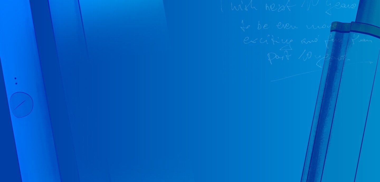 PMI banner celebrating 10 years of smoke-free progress