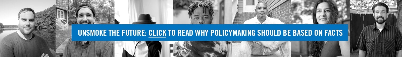 Black and white people banner