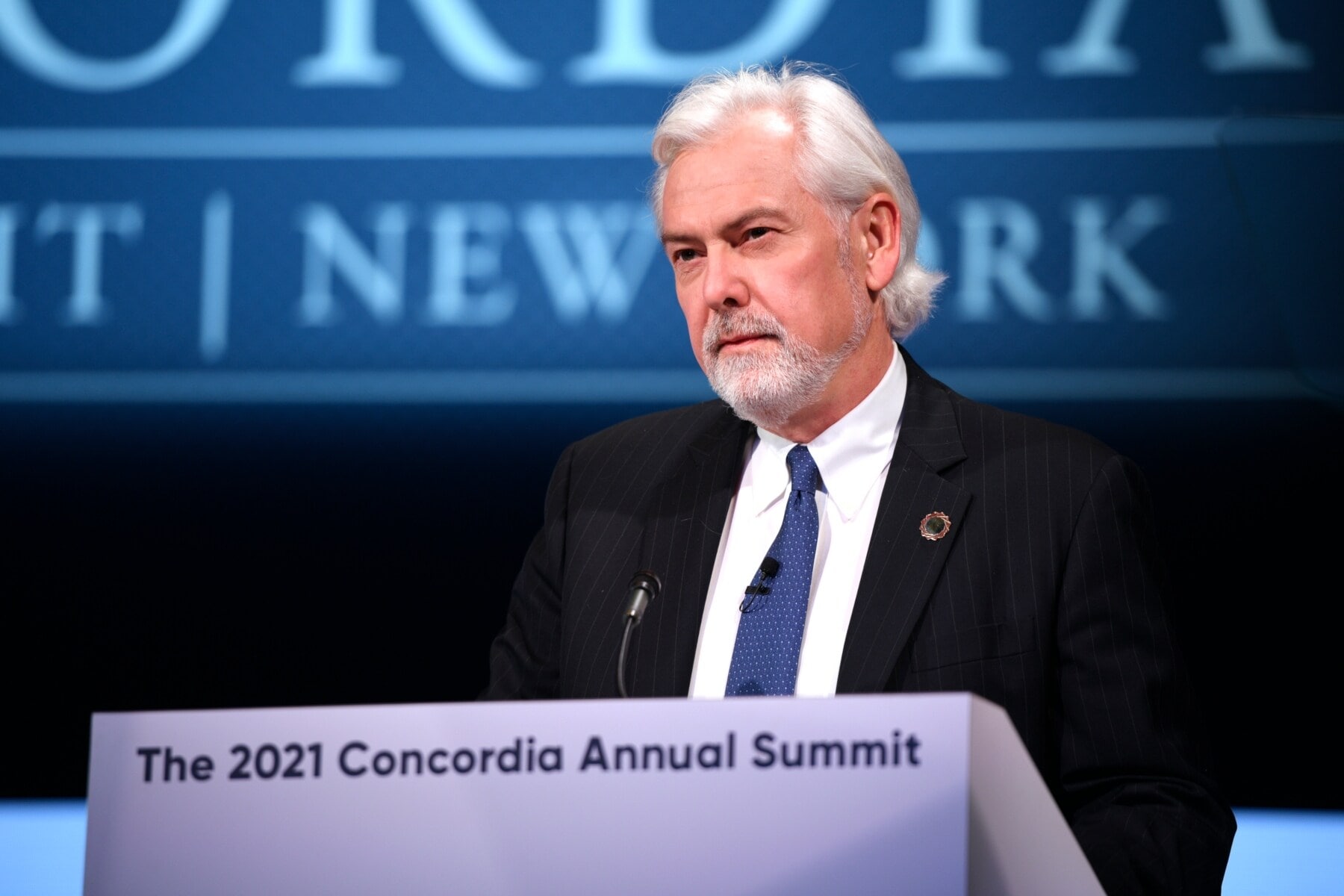 PMI's CEO Jacek Olczak at the Concordia Summit