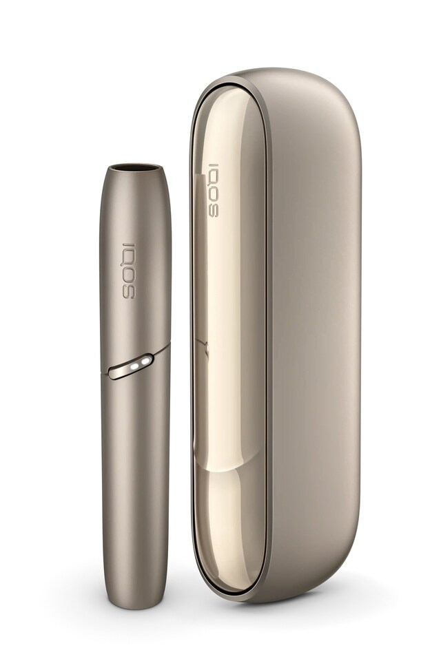 IQOS 3 duo in gold color