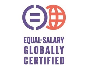 Equal salary globally certified logo