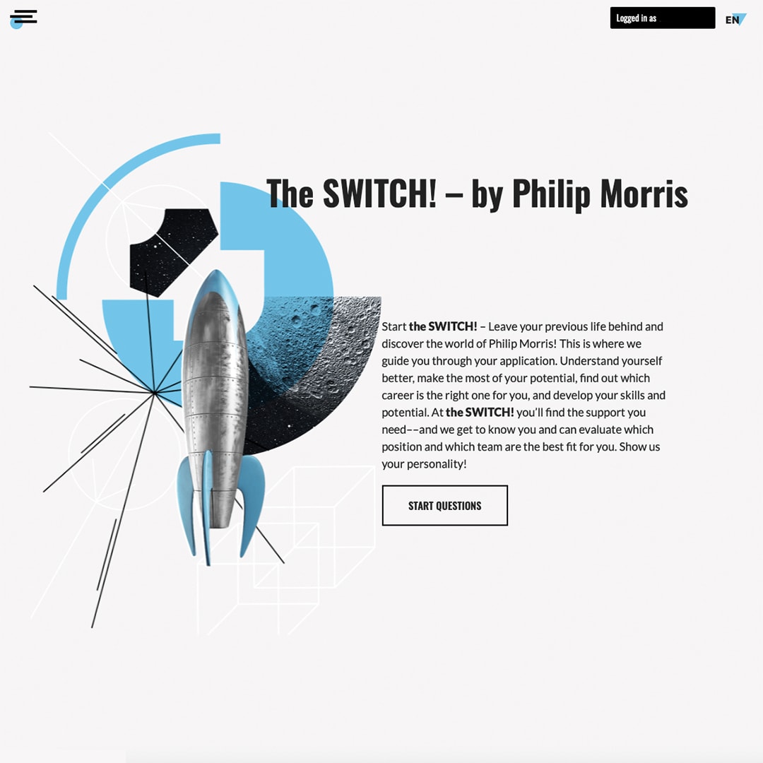 The Switch, a new Philip Morris career tool