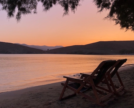 Astypalea beach sunset