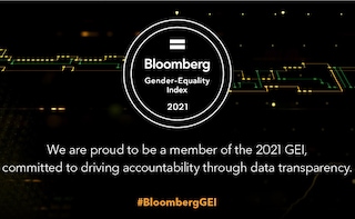 Bloomberg Gender-Equality Index 2021 seal