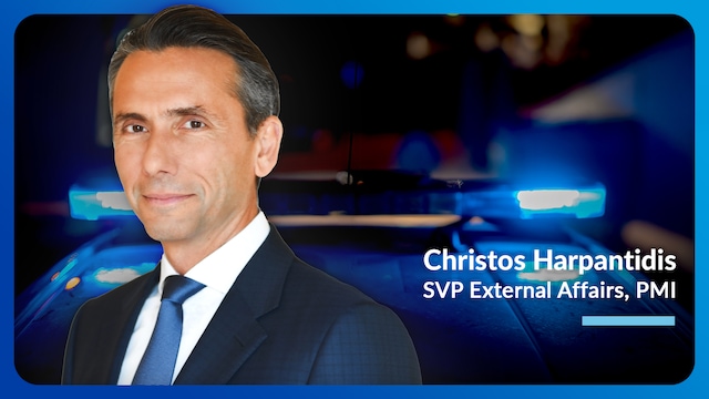 Christos Harpantidis, Senior Vice President, External Affairs, PMI