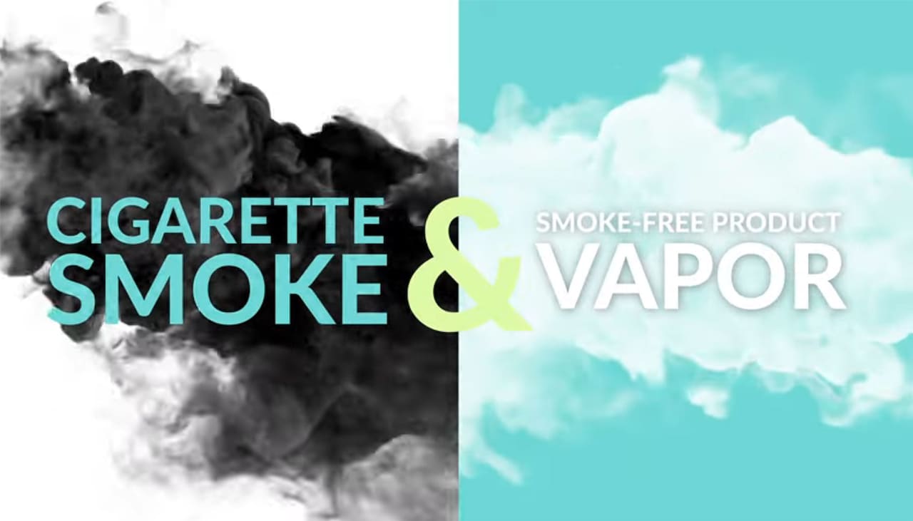 Vapor vs smoke what's the difference Video PMI Philip Morris