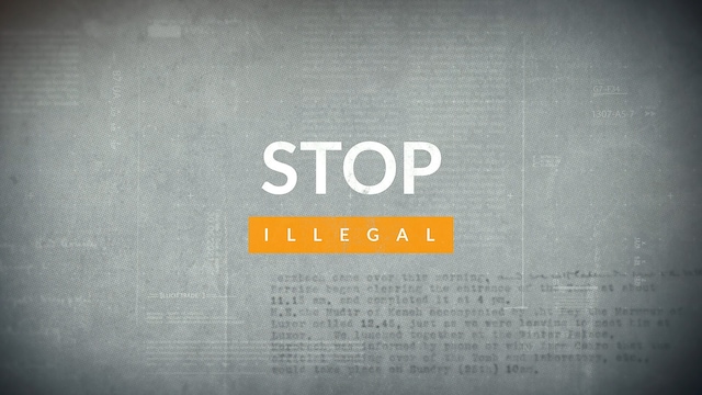 stop illegal logo for video