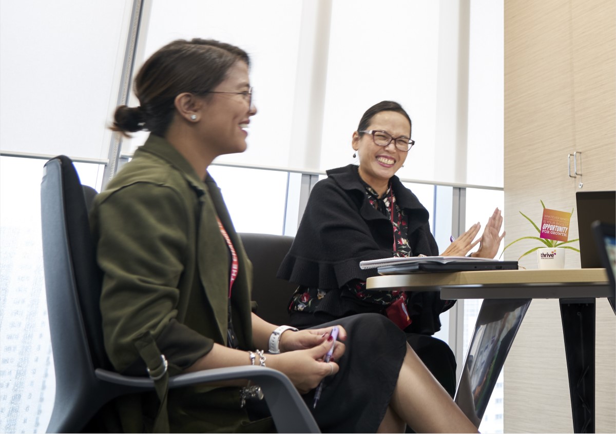Female PMI employees The Philippines