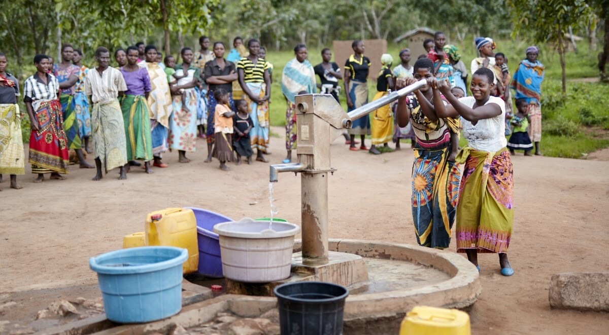 water community project Mozambique
