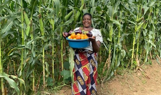 Farm worker in Malawi