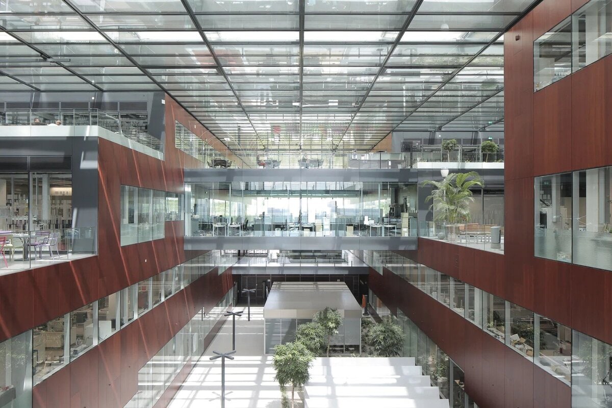 The Cube, PMIs research and development facility in Neuchâtel, Switzerland.
