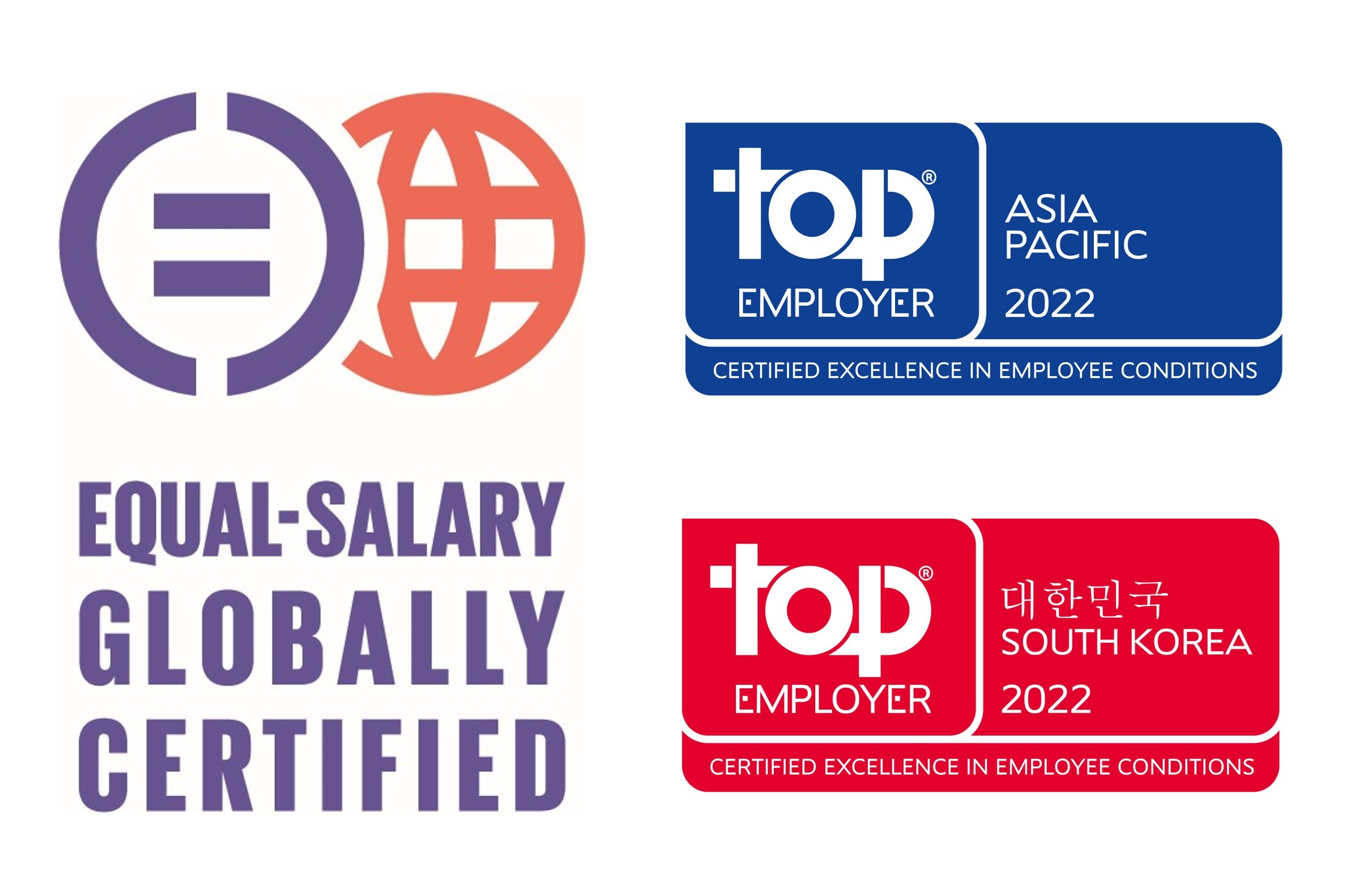 Korea careers page awards