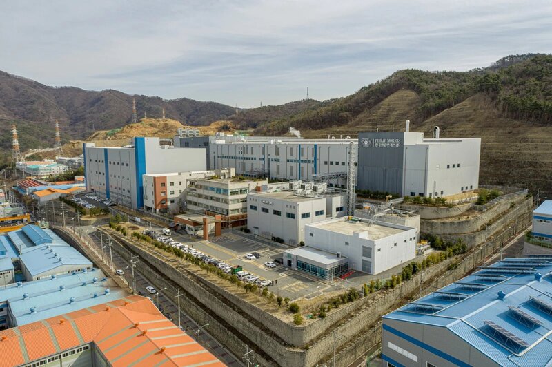 PMI factory in Yangsan, South Korea.