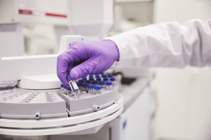 Lab testing