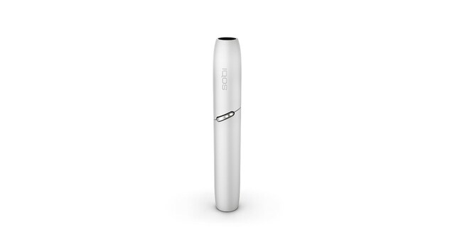 Iqos 3 duo holder in silver color