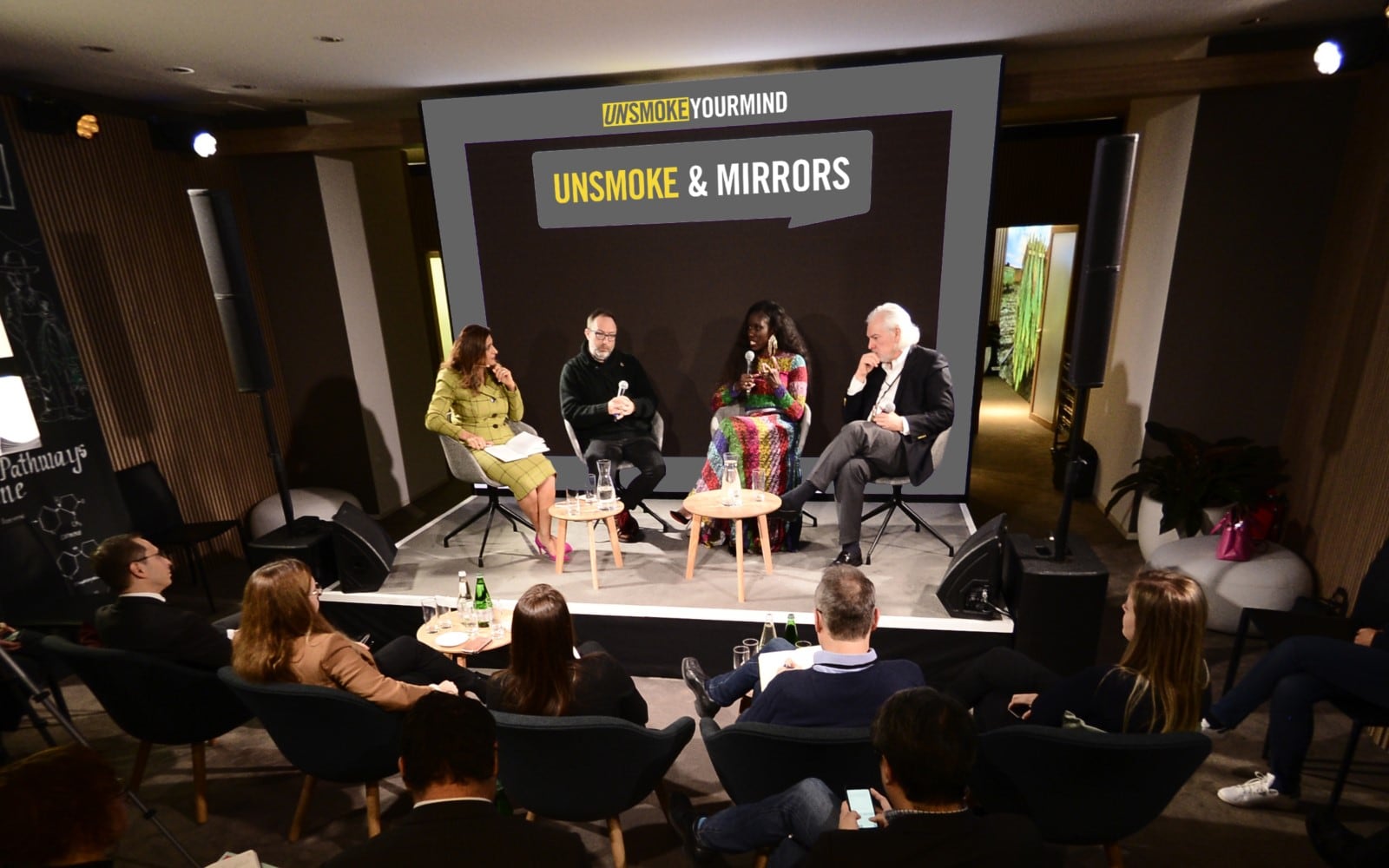 Jimmy Wales PMI panel discussion unsmoke mirrors