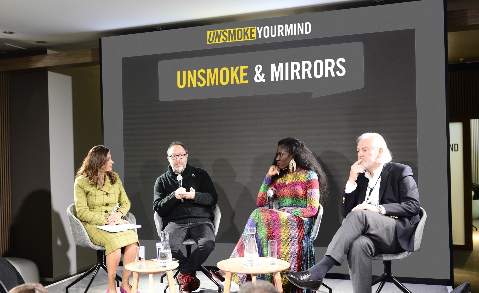 Unsmoke Mirrors panel Davos Jimmy Wales