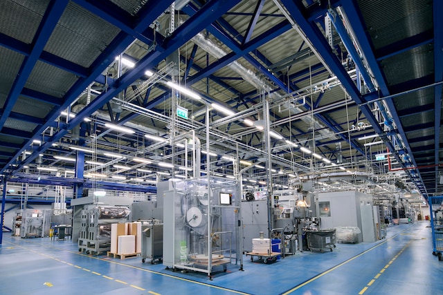 Philip Morris Romania factory inside