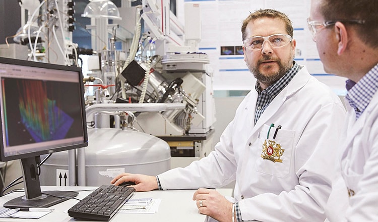 Scientists in a lab