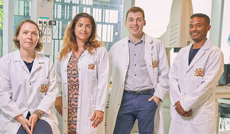 Diverse group of scientists
