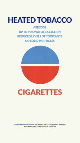 Section 9 - Cigarettes VS Heated Tobacco graphic - Rev 2