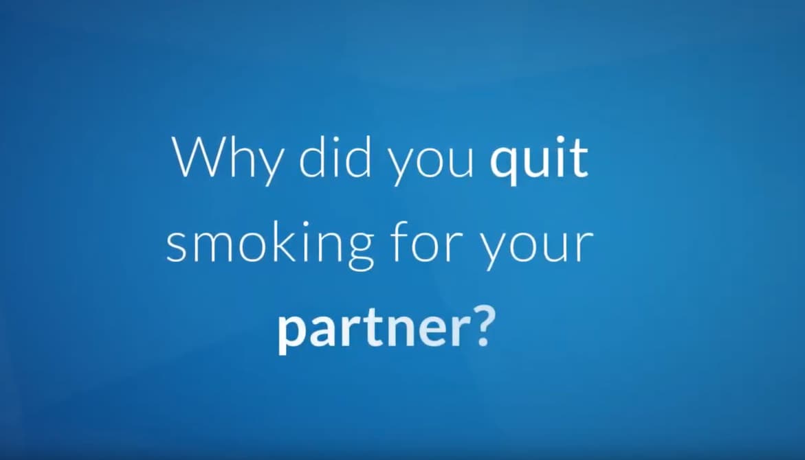 Quit smoking partner still