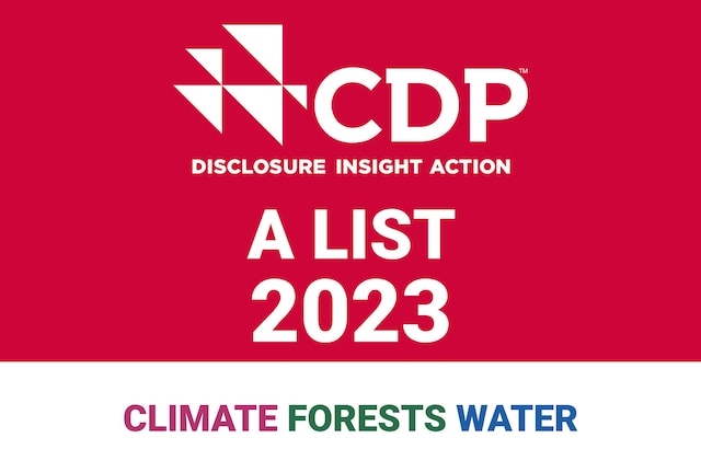 CDP A-list 2023 badge