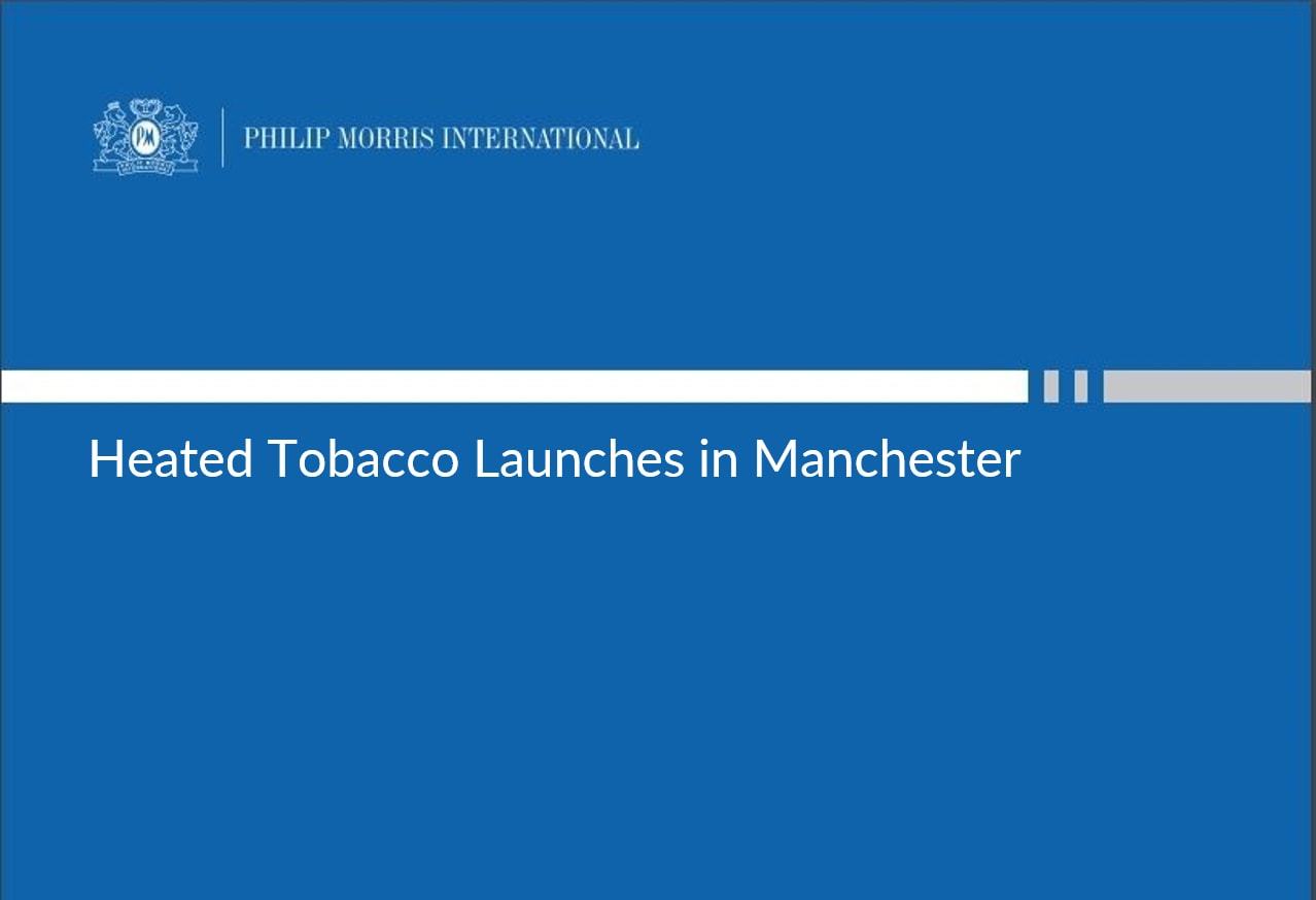 Heated Tobacco Launches in Manchester image