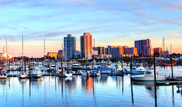 Harbour in Stamford Connecticut