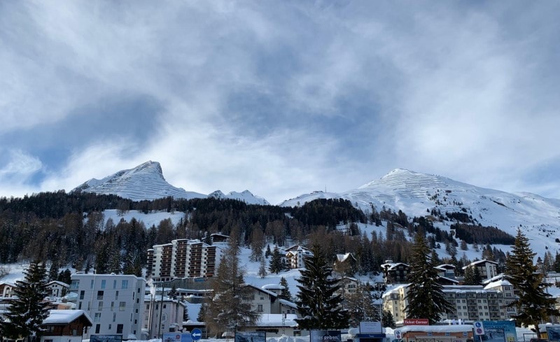 Davos village for PMI.com
