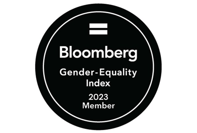 Bloomberg Gender-Equality Index 2023 badge