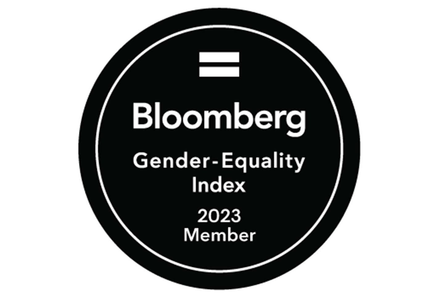 Bloomberg Gender-Equality Index 2023 badge