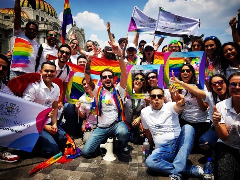 PMI Inclusion and Diversity Pride march Mexico