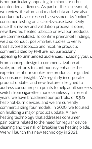 is not particularly appealing to minors or other unintended audiences  As part of the assessment, we review literatur   