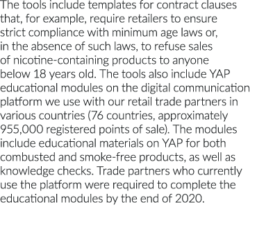 The tools include templates for contract clauses that, for example, require retailers to ensure strict compliance wit   