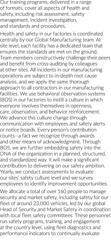 Our training programs, delivered in a range of formats, cover all aspects of health and safety, including risk assess   