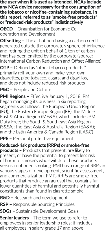 the user when it is used as intended  NCAs include any NCA device necessary for the consumption of the tobacco or nic   